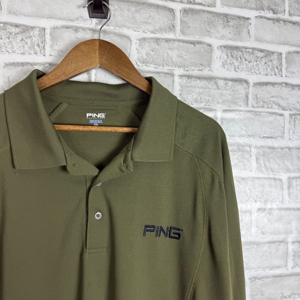 PING Performance Dynamics Forest Green Long Sleev… - image 2